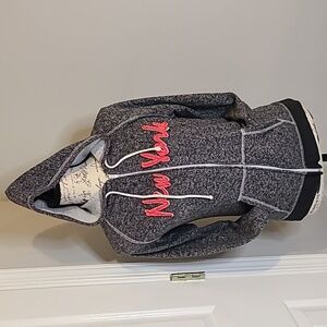 Gray Hoodie Full Zip "New York"